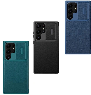 قاب نیلکین nillkin Qin plain Leather Cloth samsung سامسونگ